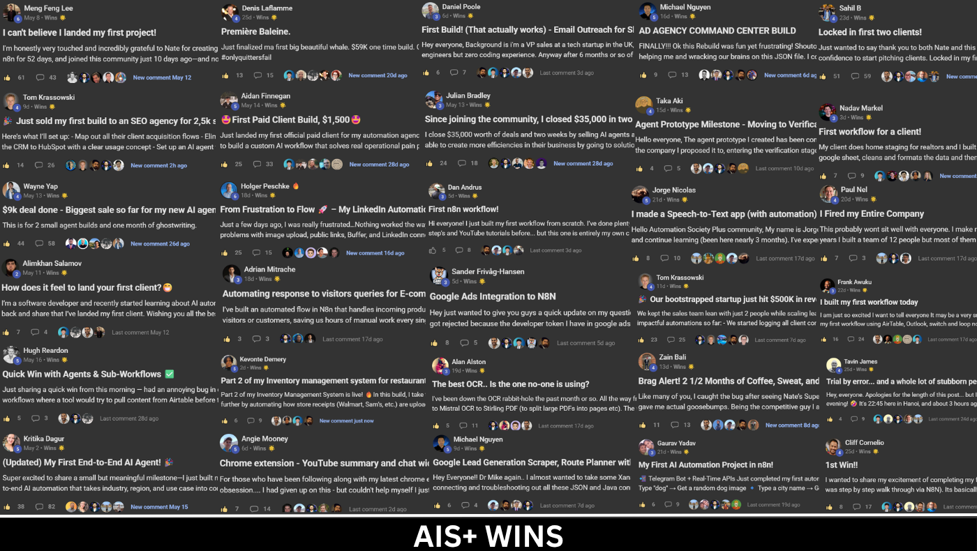 AI Automation Society Plus