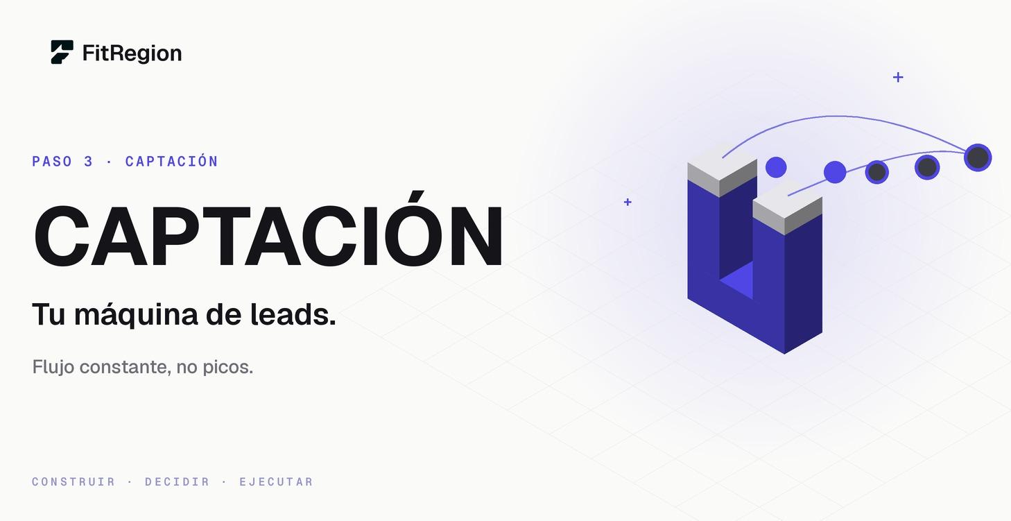 PASO 3: CAPTACIÓN