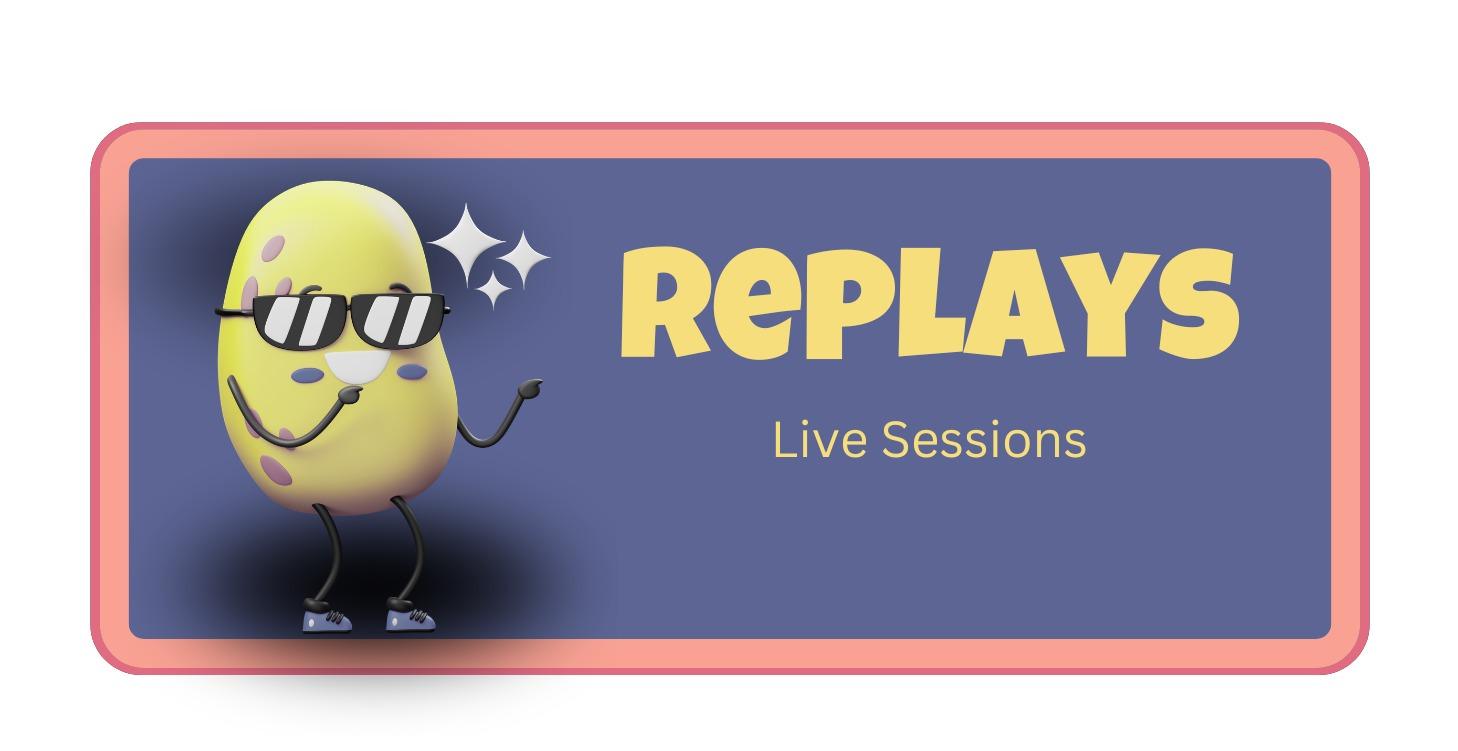 Live Session Replays