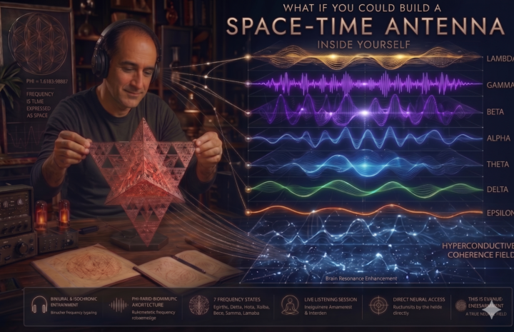 📡 What if you could build a Space-Time Antenna inside yourself?