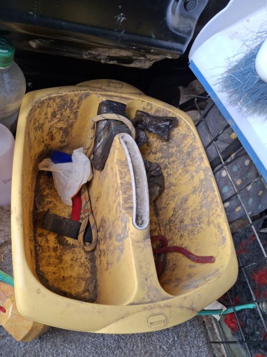 Muddy boot hack!