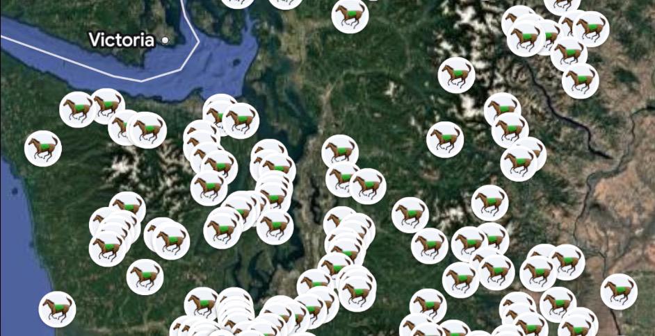 Over 350+ PNW trailheads   Verify independently