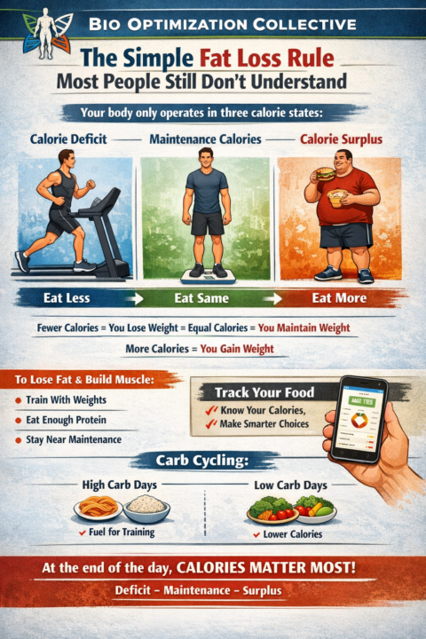 Here is the truth about weight loss and weight gain that most people overcomplicate.
