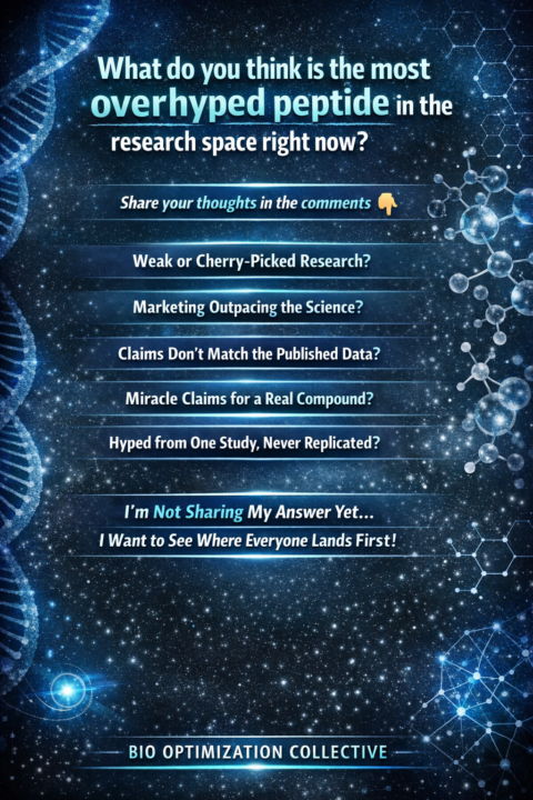 What do you think is the most overhyped peptide in the research space right now