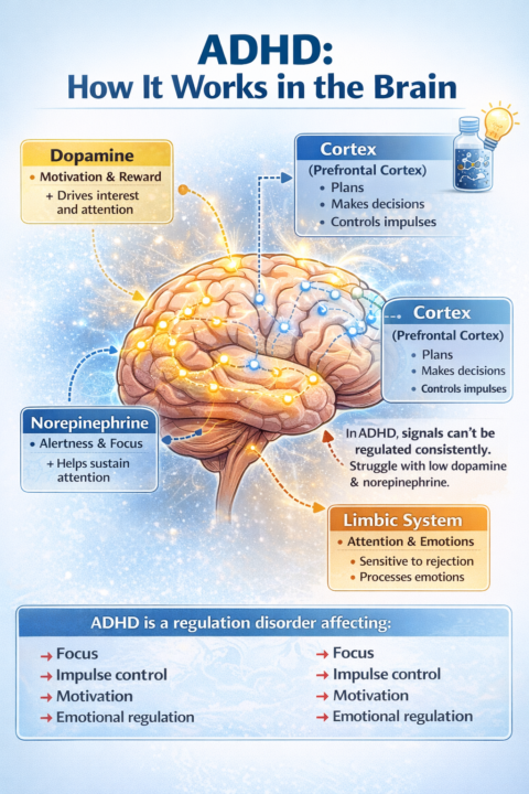 ADHD: What It Is and How Peptides Are Being Studied