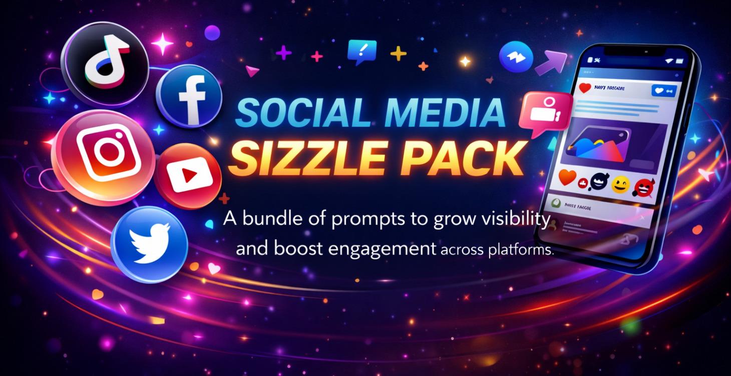 Social Media Sizzle Pack