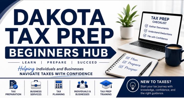 Dakota Tax Prep: Beginners Hub
