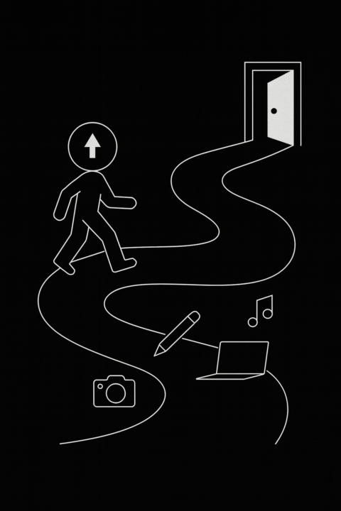 不要在錯的地方努力：創作者的階梯（破萬追蹤成長地圖）