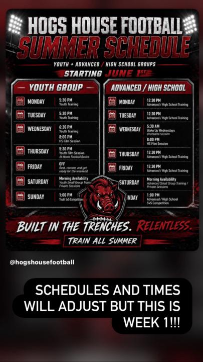 SCHEDULE / RATES