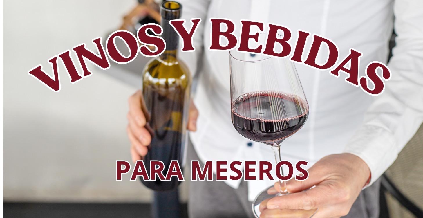 VINOS Y BEBIDAS PARA MESEROS