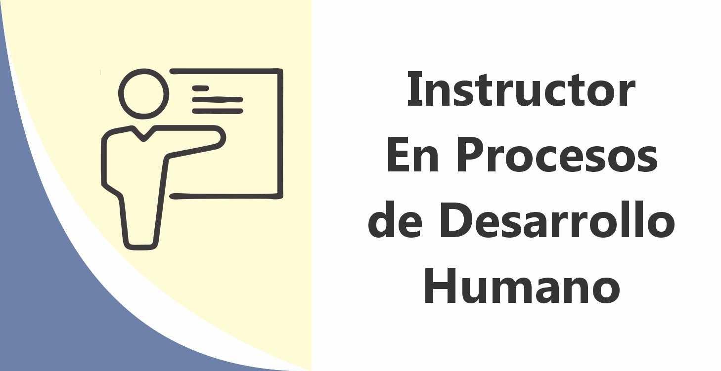 Instructor En Desarrollo Humano