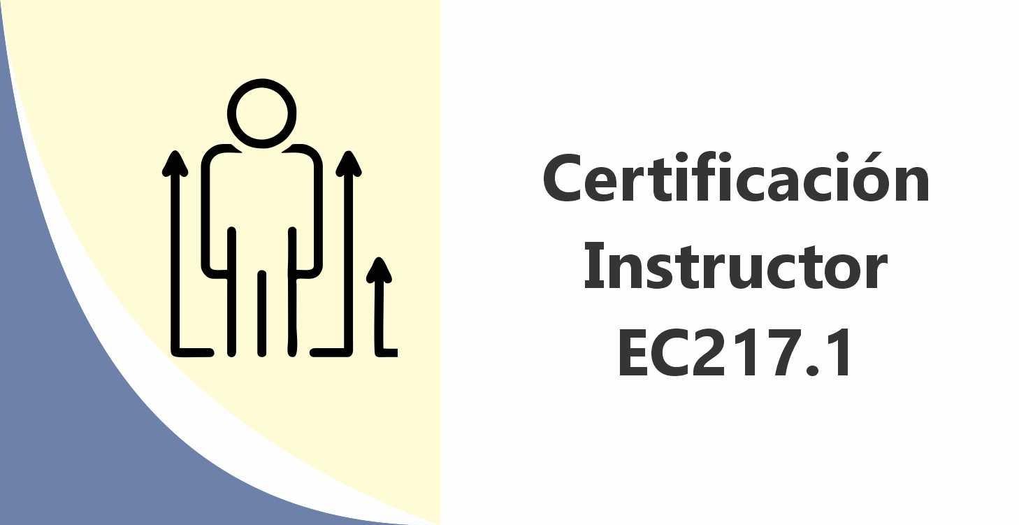 Certificación como Instructor