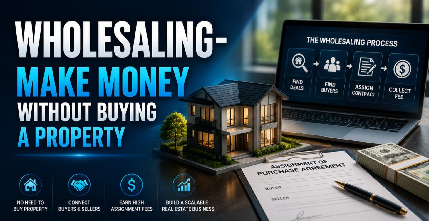 Wholesaling-Make Money without buying a property