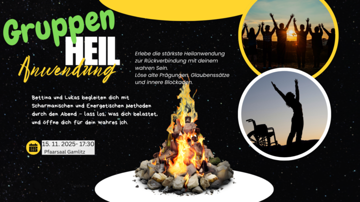 🌟 Wir gehen LIVE – Sei beim Heilabend „zurück zu deinem wahrem ich" dabei! 🙏💫