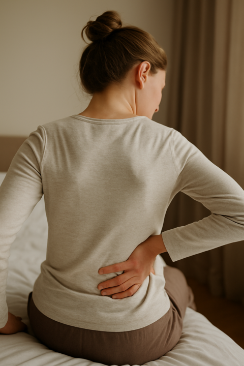 Braucht dein unterer Rücken mehr Wärme weil du dich seit Tagen erschöpft und energetisch kalt fühlst