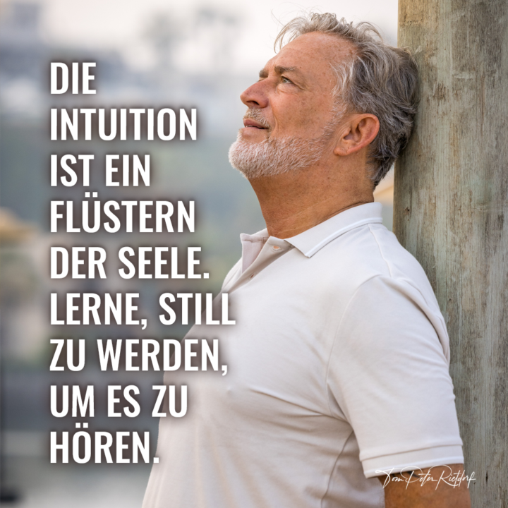 In dir spricht eine Weisheit, die lauter ist als jeder Zweifel