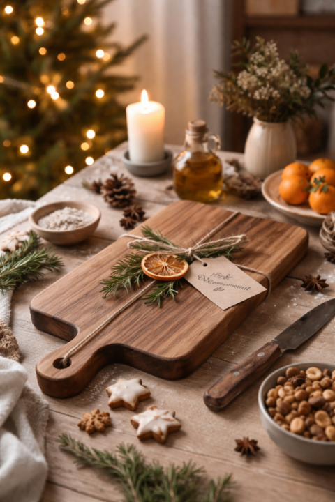 Geschenkidee. Warum ein Massivholz Schneidebrett mehr ist als nur ein Küchenutensil