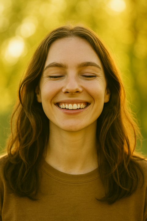 Was hat Dich heute lächeln lassen, ein Lächeln zeigt, dass etwas in Dir aufblüht