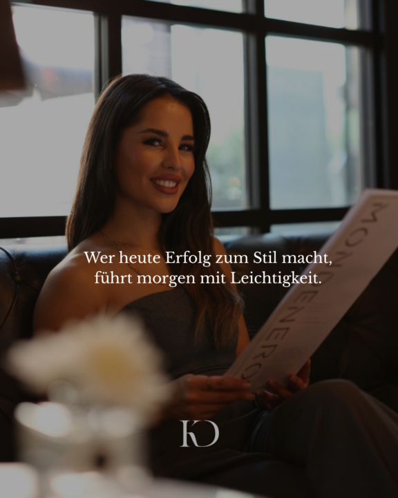 Mache Erfolg zum Lebensstil.