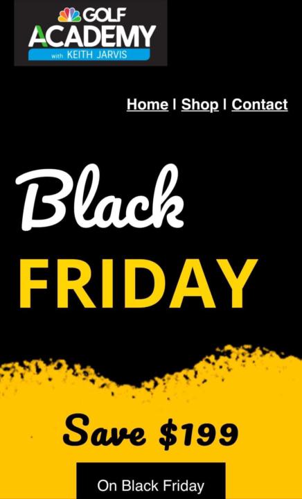 Get your Black Friday in person or virtual lesson and save $200. Only $99 through the weekend!  https://icont.ac/50U8F