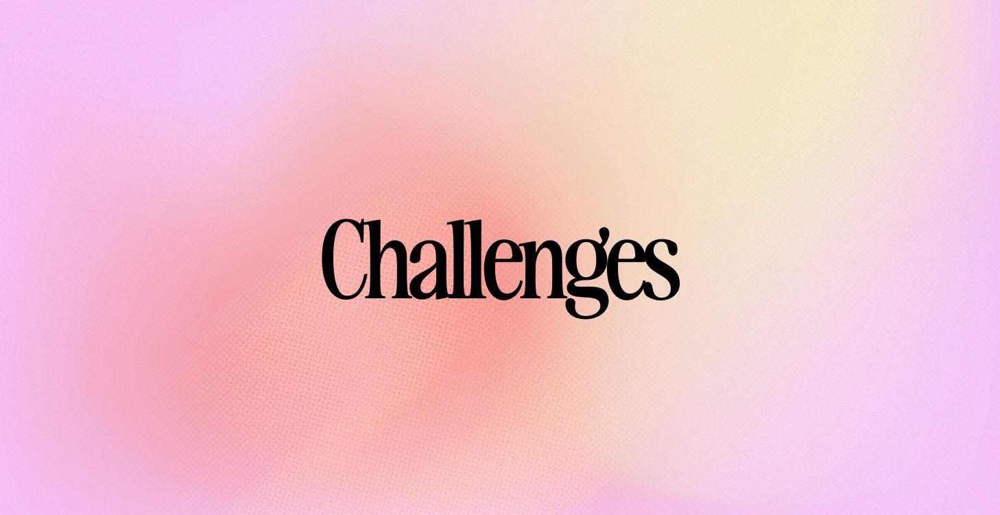 Monthly Challenges