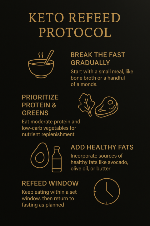 Keto Refeed Protocol — Read This Before You Break Your Fast