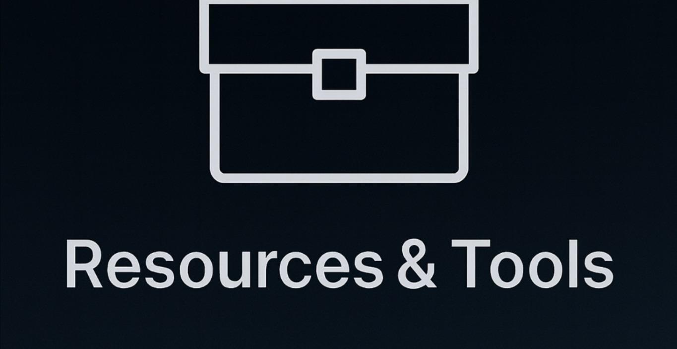 9. Resources & Tools
