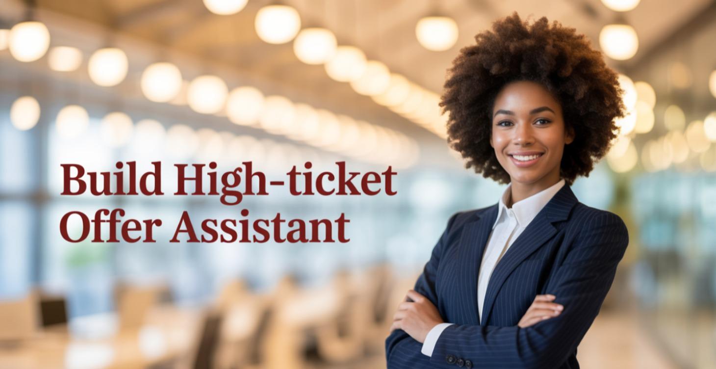 Build a High-Ticket Offer Assistant
