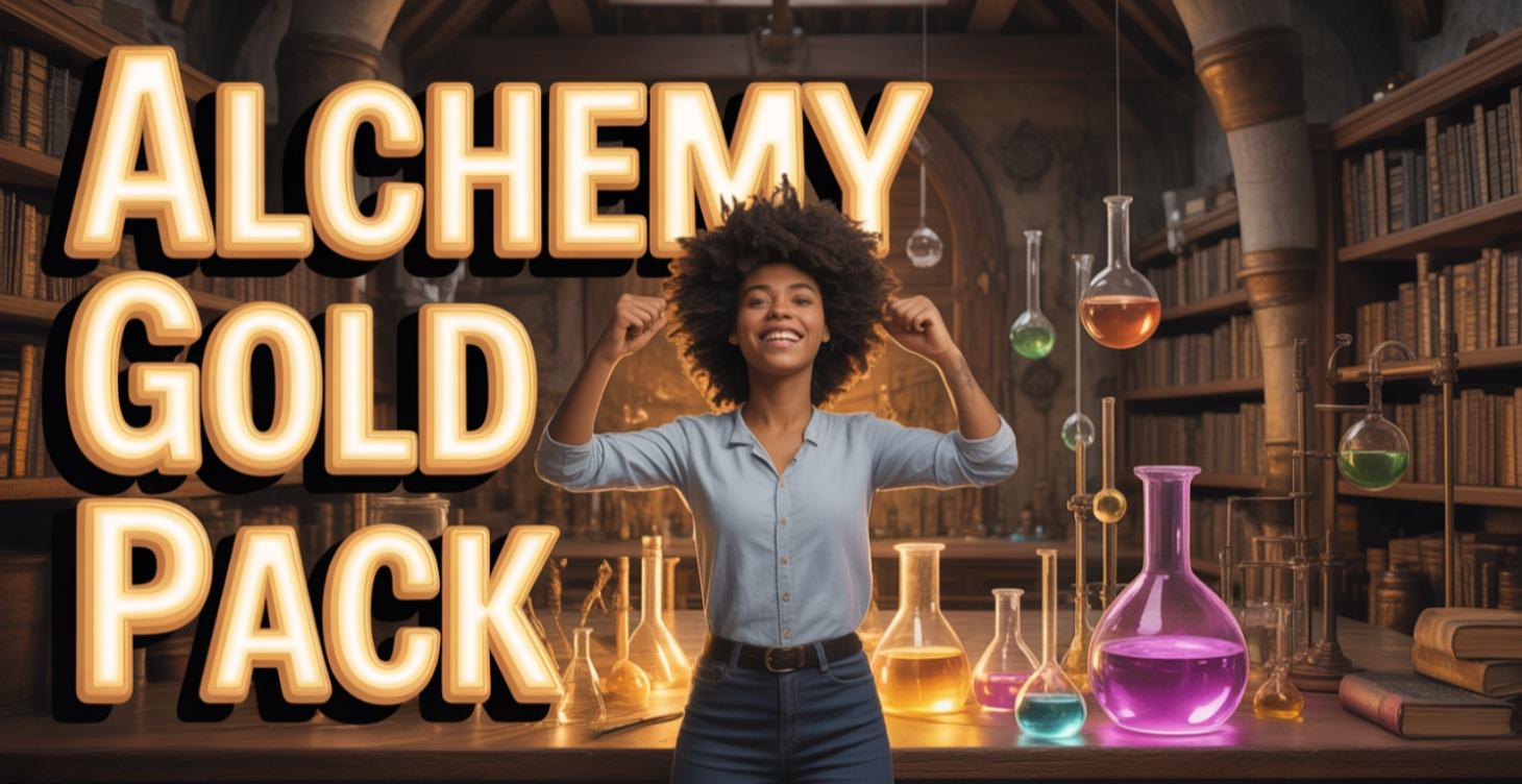 Offer Alchemy Gold Pack
