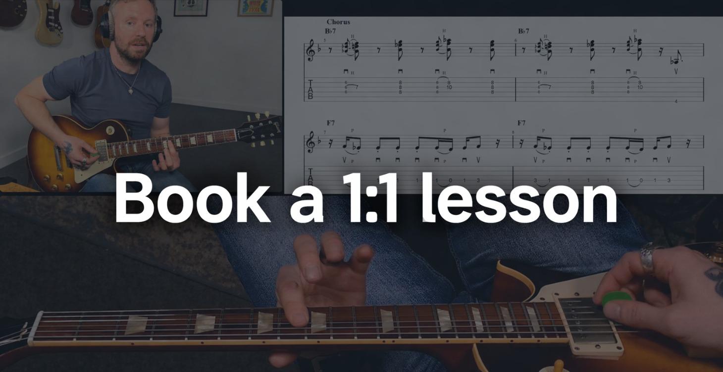 🎸 Book a private 1:1 lesson
