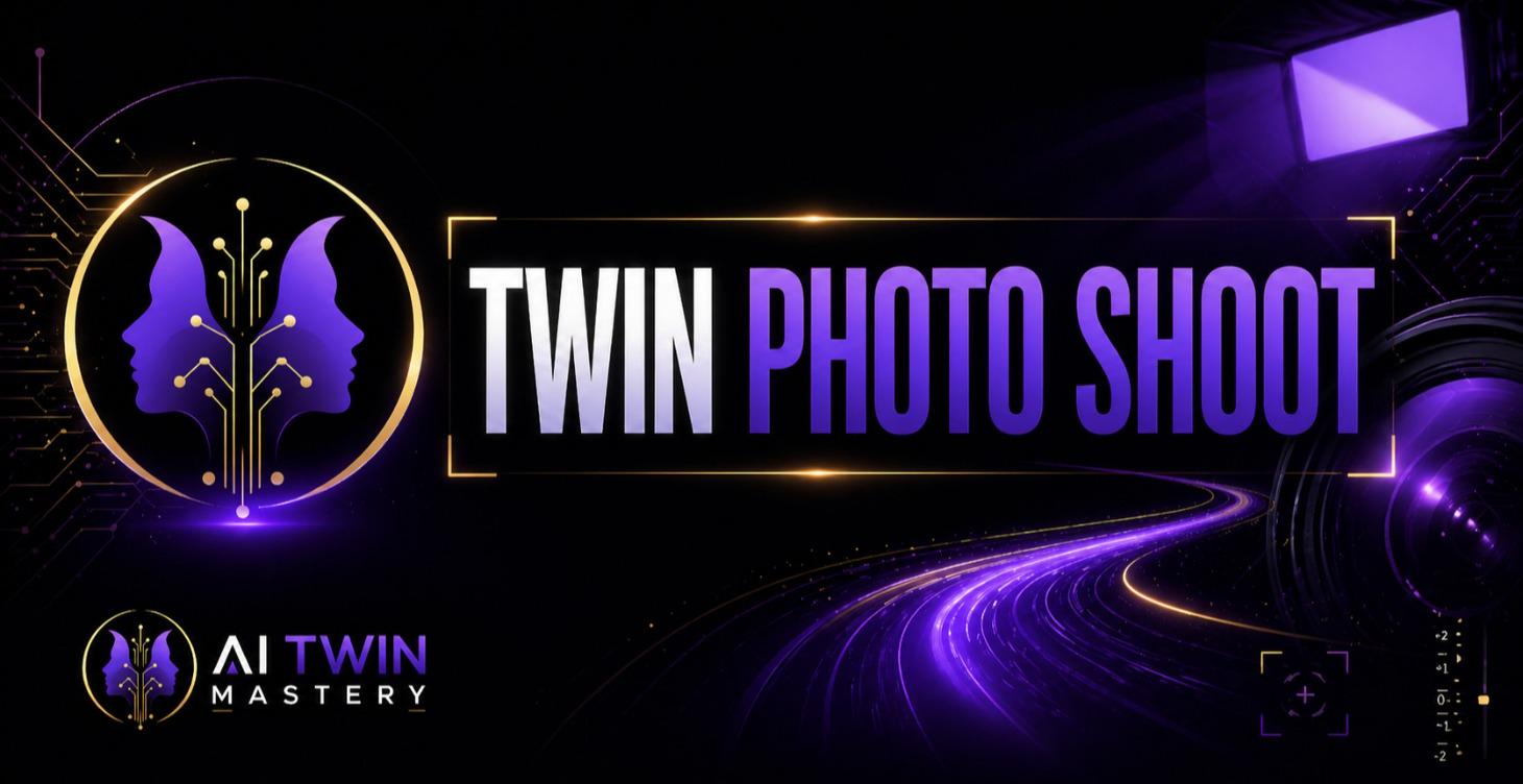 Twin Photo Shoot