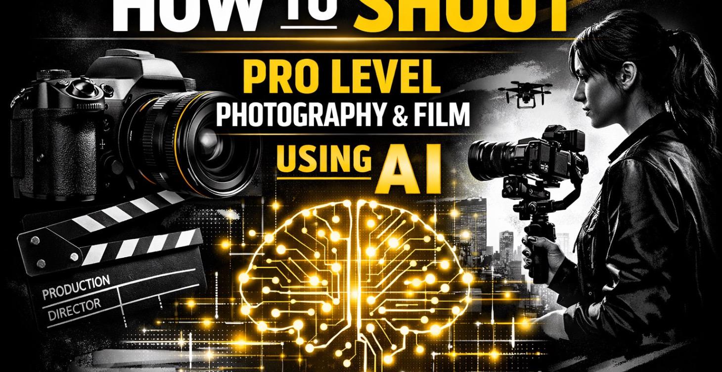 How to Shoot Pro Level Photography & Film Using AI