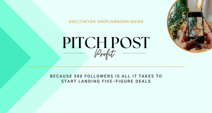 Pitch. Post. Profit.