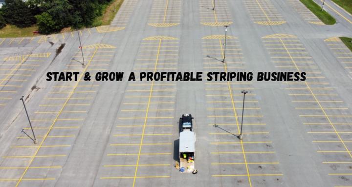 Start Striping & Sealing