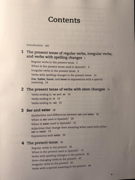 Spanish Grammar Roadmap