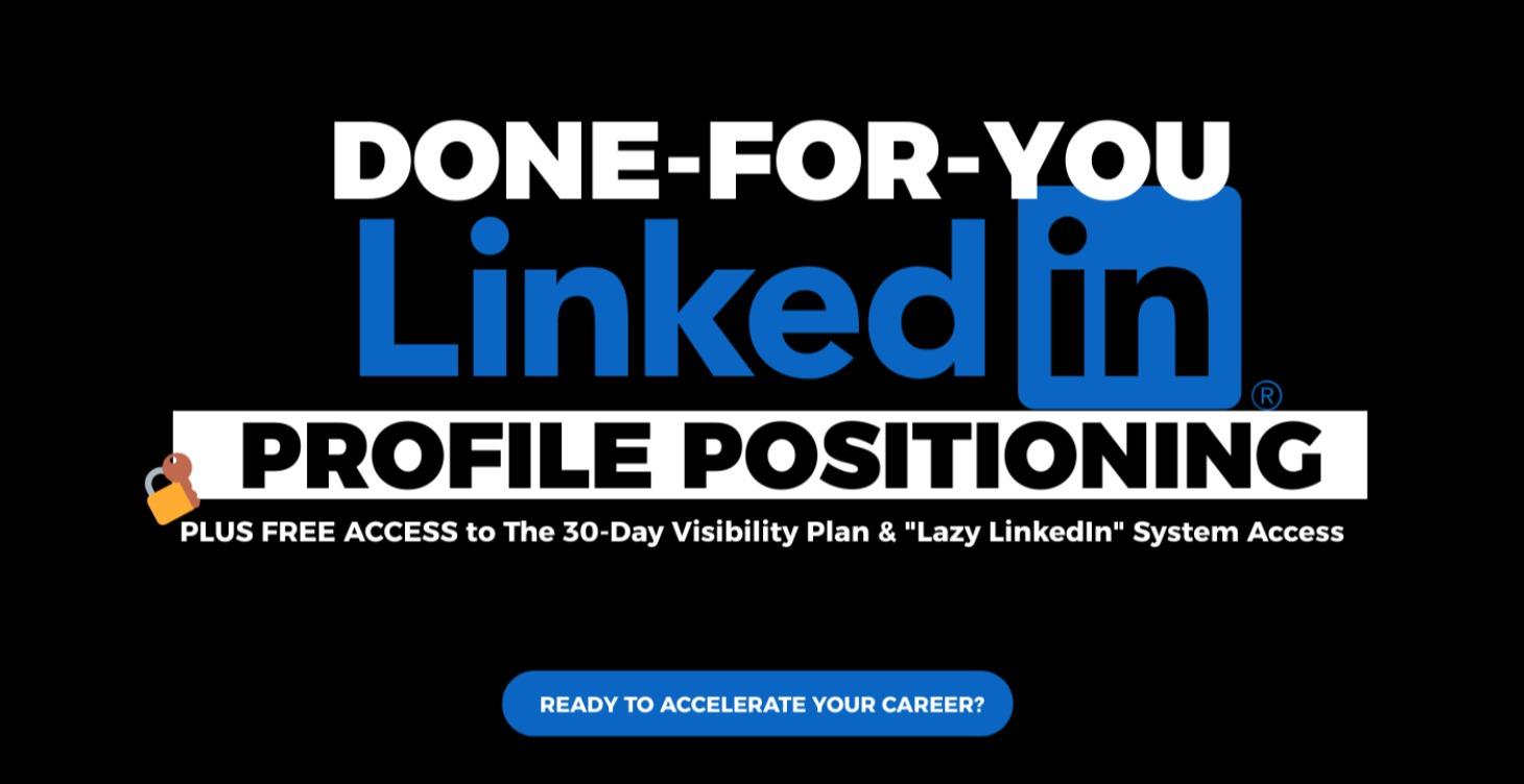 👑 LinkedIn Profile Precision (DFY)