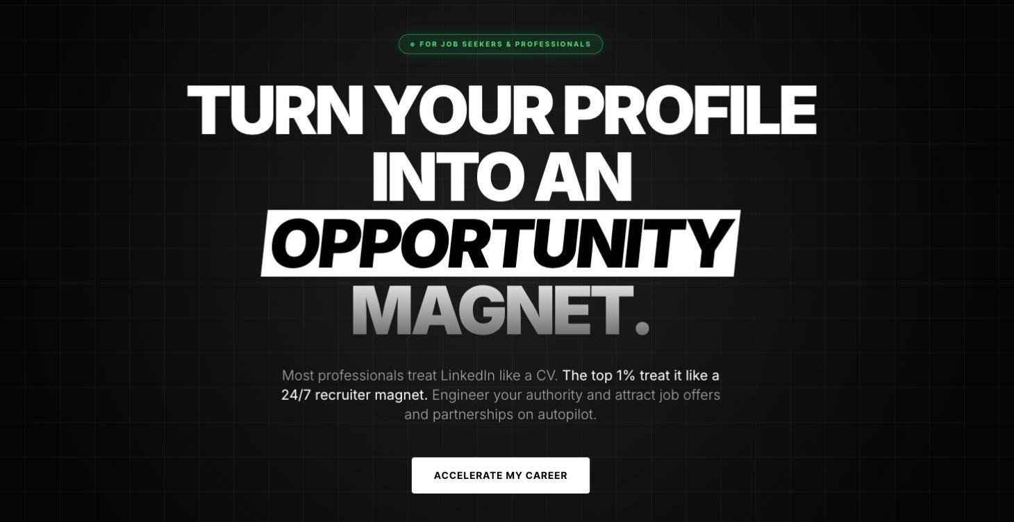 🏆︎ The LinkedIn Launchpad Workshop