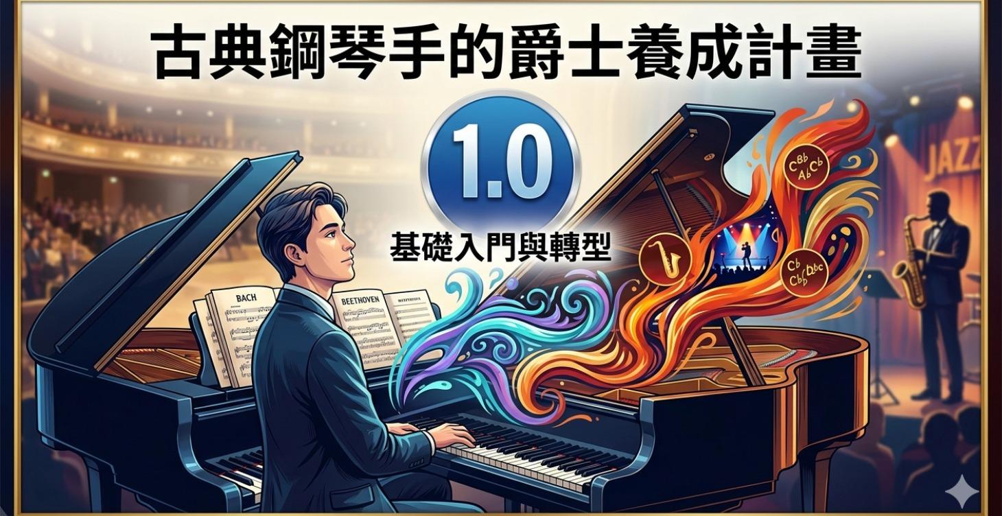 古典鋼琴手的爵士養成計畫1.0