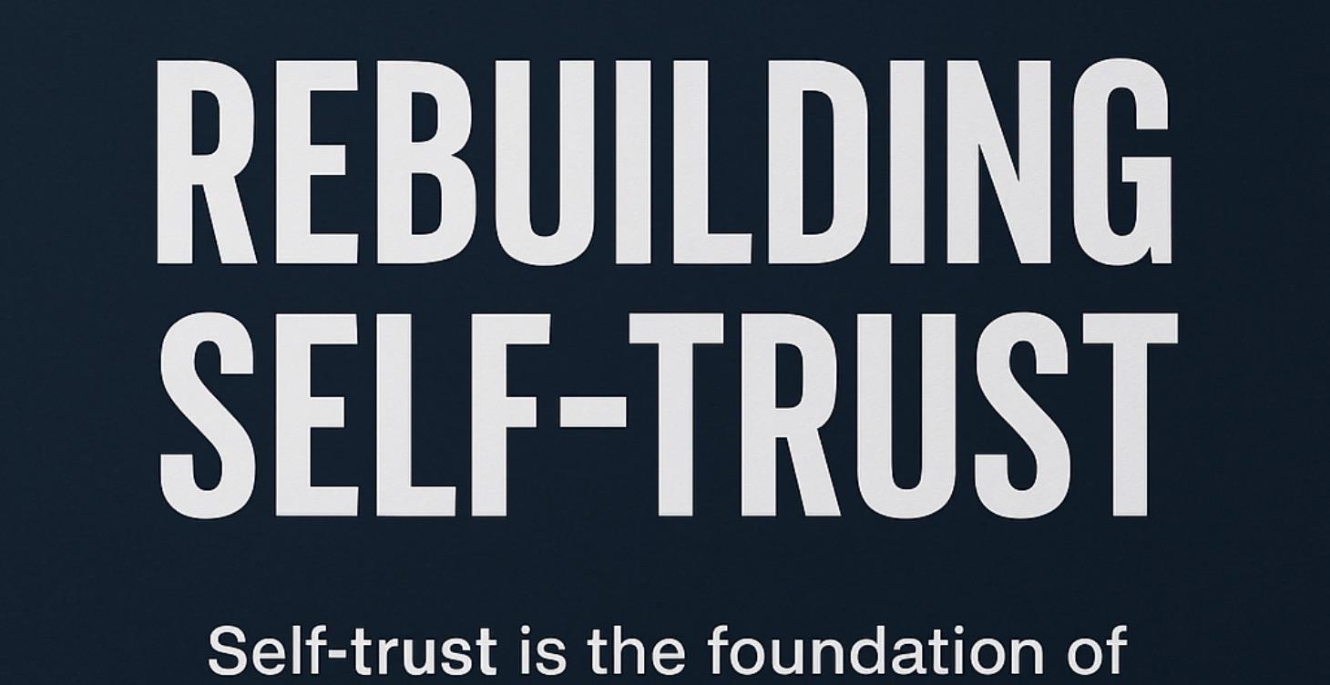 ⭐ Lesson 10 — Rebuilding Self-Trust