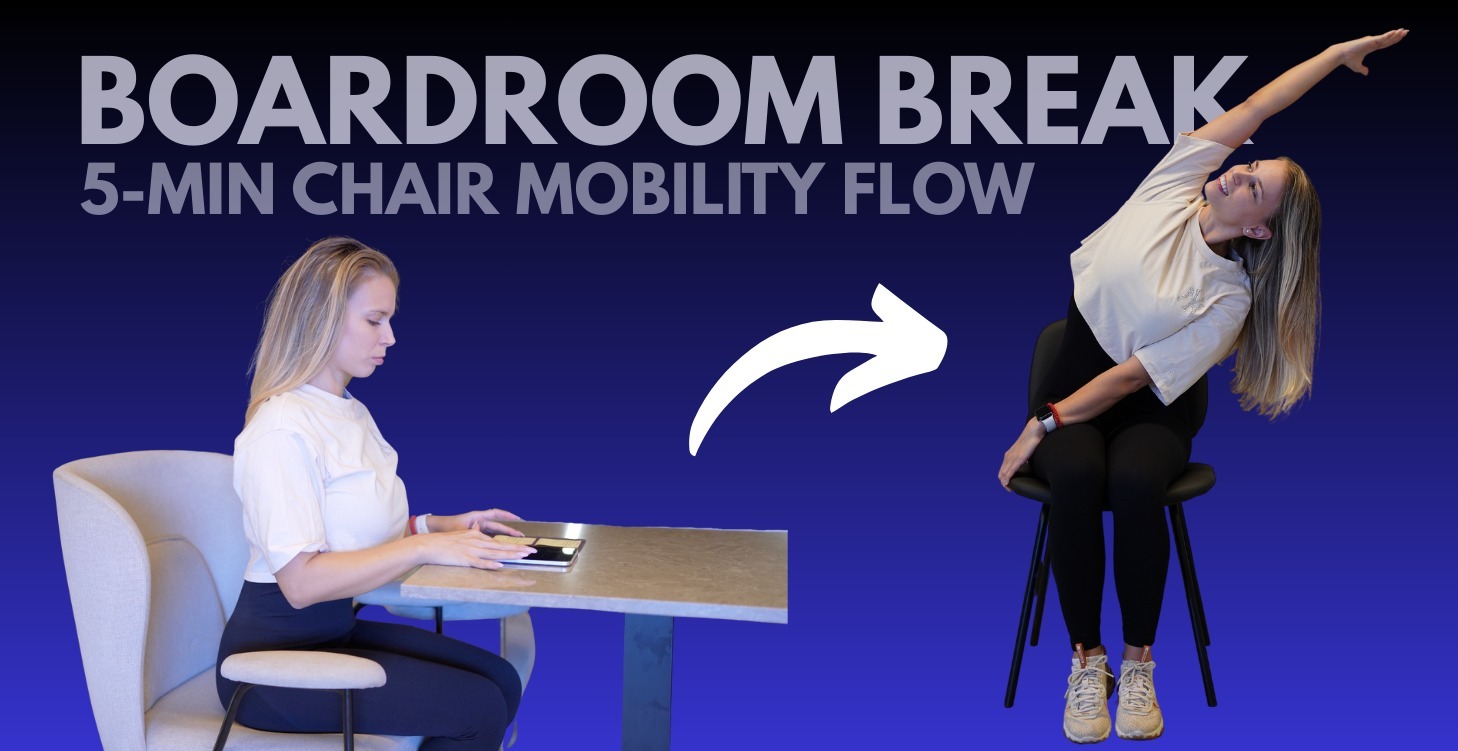 Boardroom Break: 5-min Chair Mobility Flow