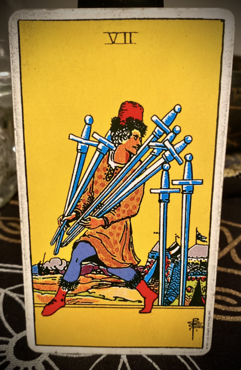 THE 7 OF SWORDS: The symbolism you're missing. 
