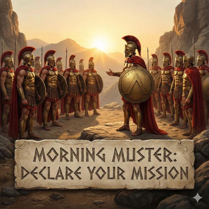 🛡️ MORNING MUSTER: Declare Your Mission