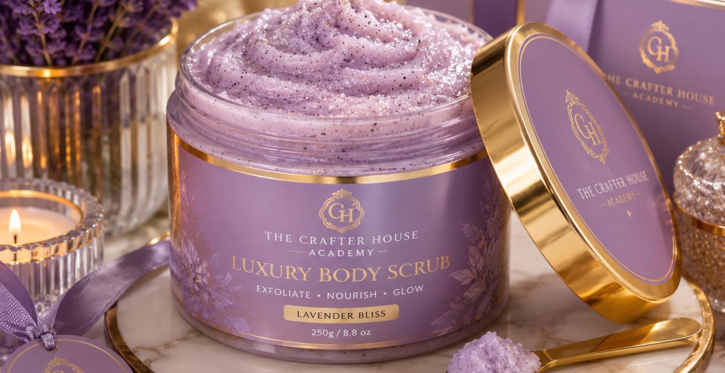 ✨  Body Scrub nan The Crafter House Academy ✨