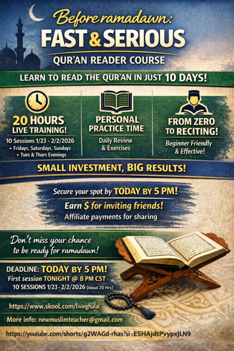 Begining Arabic Class Tonit @ 8pm CST
