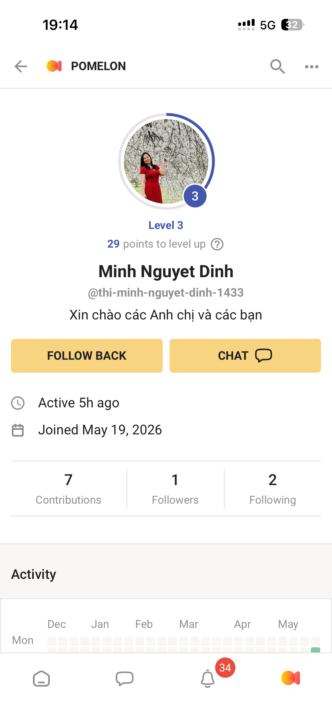 WOWWW thành viên tiếp theo lên level 3 rồi 🥳🥳