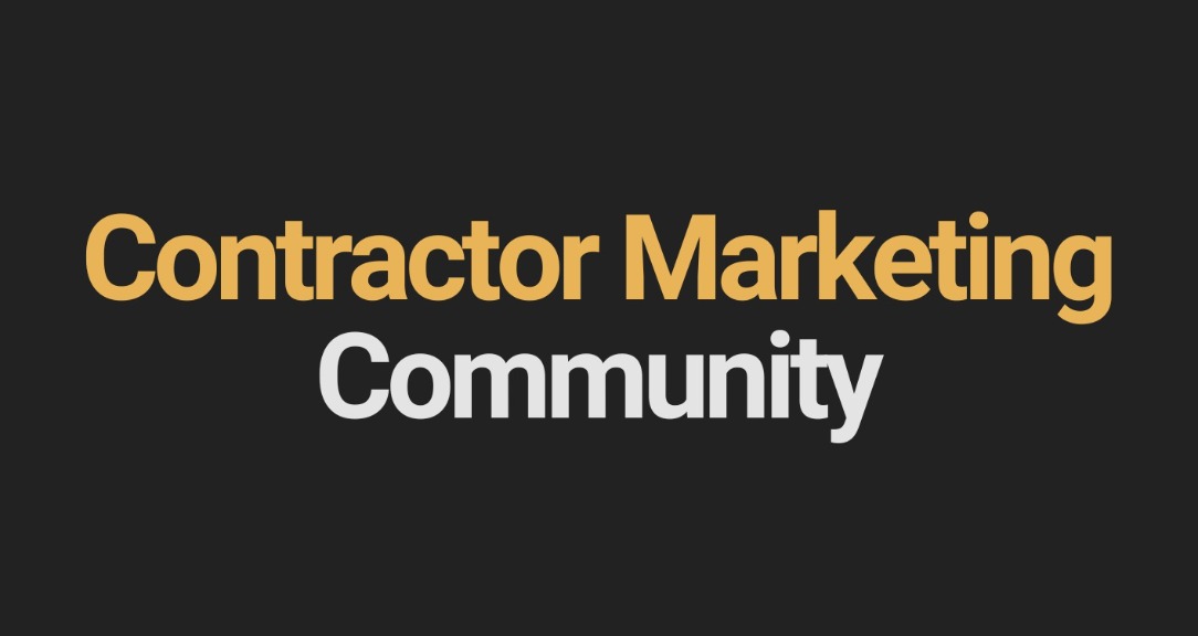 Contractor Marketing Community