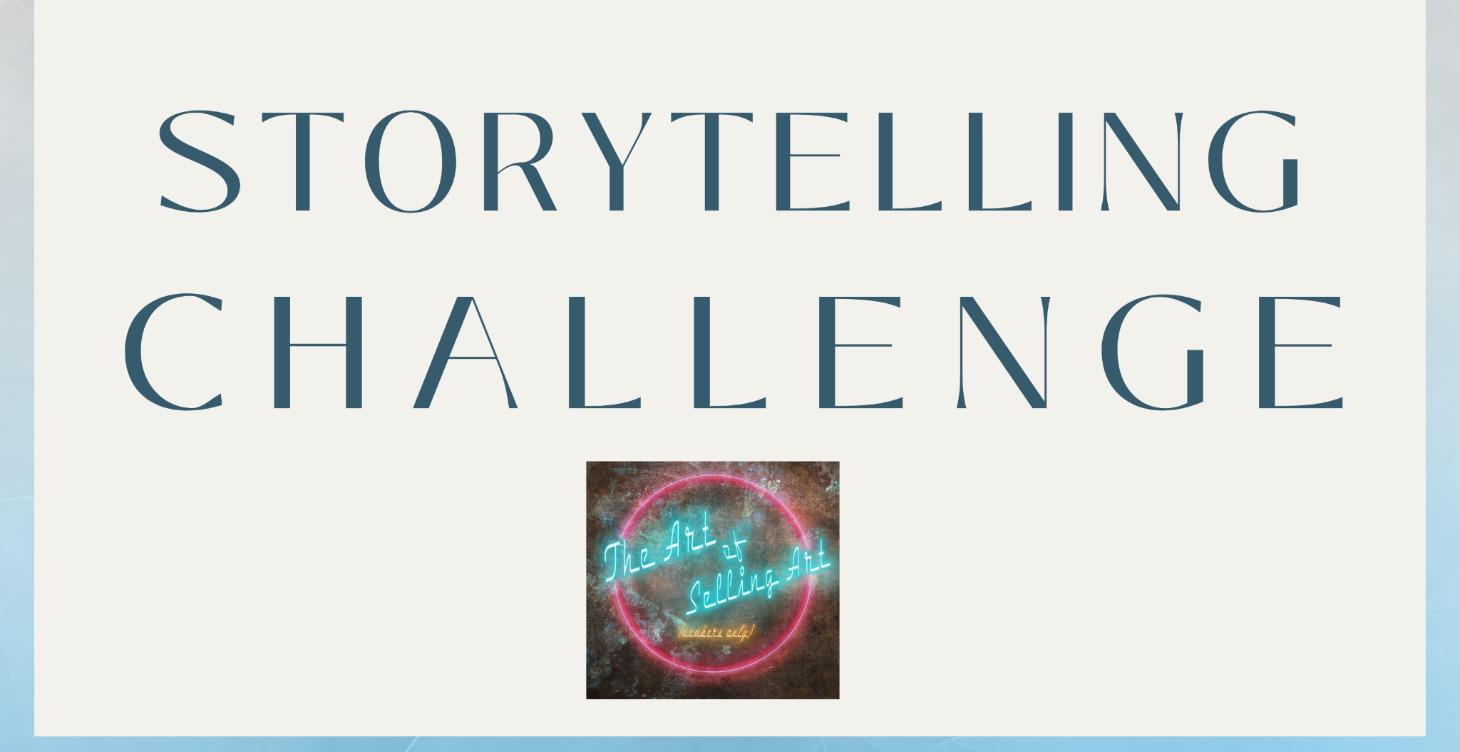 Narrative Writing - Write To Sell Your Art