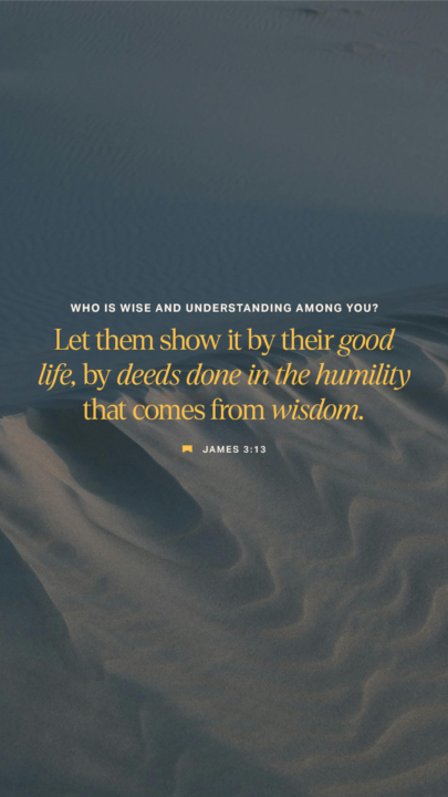 James 3:13