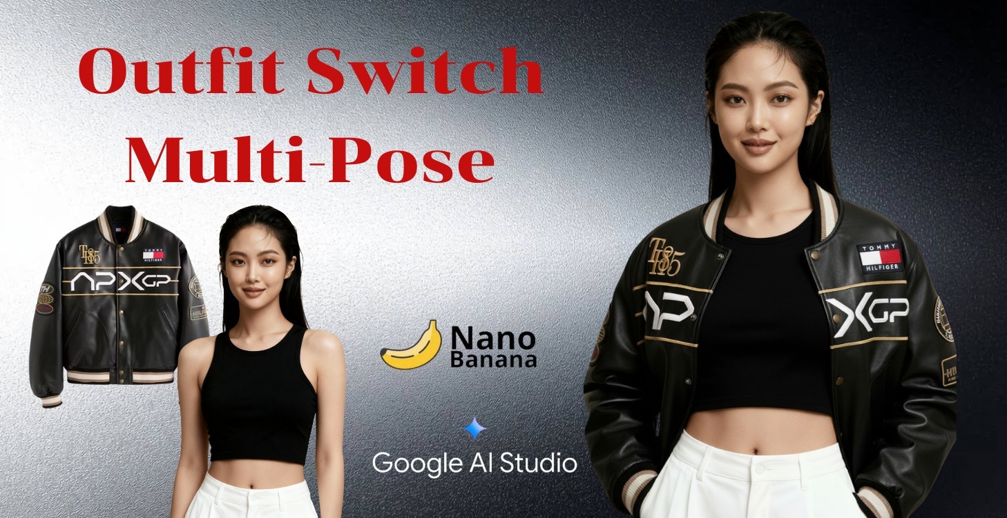 Outfit Switch & Multi-Pose | Google AI Studio