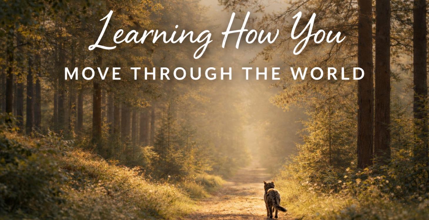 Learning how you move through the world.